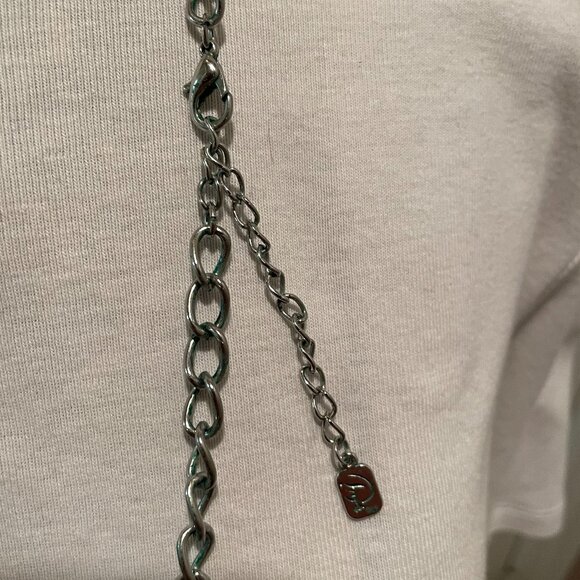 YOU & I BRAND NECKLACE, BRACELET AND EARRING SET, ZEBRA DESIGN BLACK AND WHITE. - Picture 8 of 13